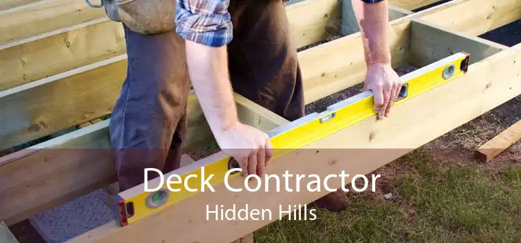 Deck Contractor Hidden Hills