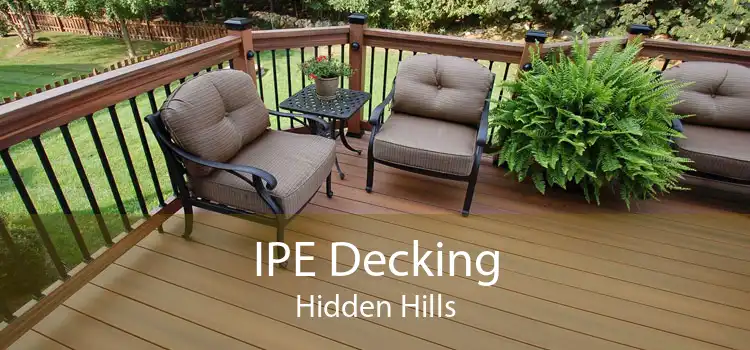 IPE Decking Hidden Hills