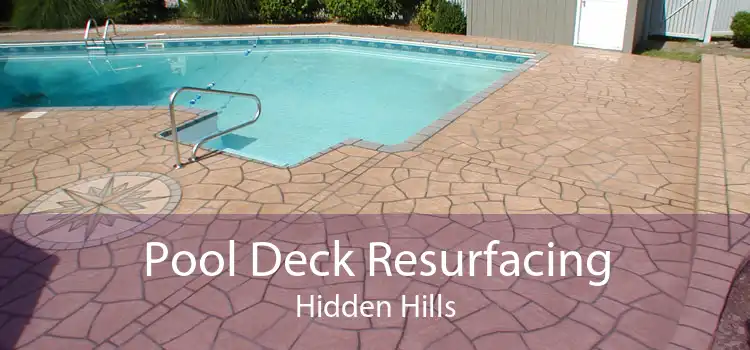 Pool Deck Resurfacing Hidden Hills