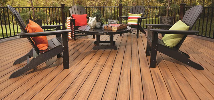 Black TREX Decking in Hidden Hills, CA