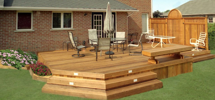 Cedar Composite Decking in Hidden Hills, CA