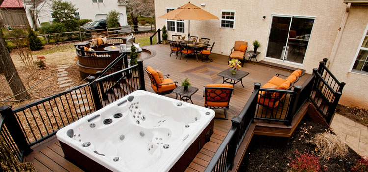 Creative Custom Decks Design in Hidden Hills, CA