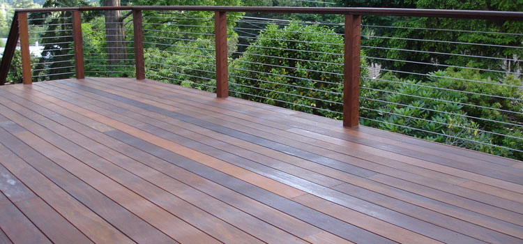 Installing IPE Decking in Hidden Hills, CA